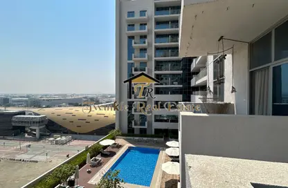 Apartment - Studio - 1 Bathroom for rent in Azizi Aura - Downtown Jebel Ali - Dubai
