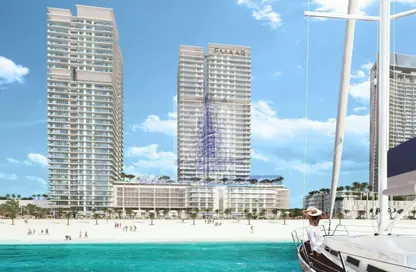 Apartment - 1 Bedroom - 1 Bathroom for sale in Marina Vista - EMAAR Beachfront - Dubai Harbour - Dubai