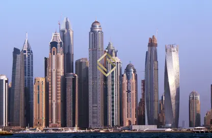 Outdoor Building image for: Apartment - 2 Bedrooms - 2 Bathrooms for rent in Princess Tower - Dubai Marina - Dubai, Image 1