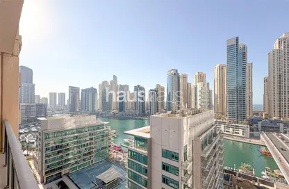 شقة - 2 غرف نوم - 3 حمامات للايجار في المجرة  1 - المجرة - دبي مارينا - دبي