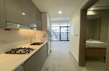 Kitchen image for: Apartment - 1 Bathroom for rent in AZIZI Riviera 24 - Meydan One - Meydan - Dubai, Image 1