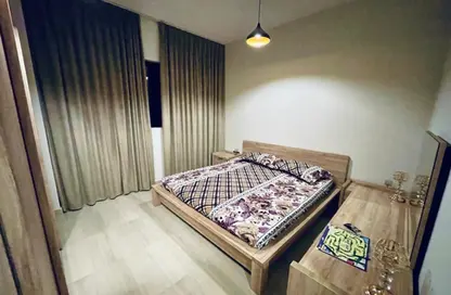 Apartment - 1 Bedroom - 2 Bathrooms for rent in Al Taawoon Tower 1 - Al Taawoon Towers - Al Khan - Sharjah