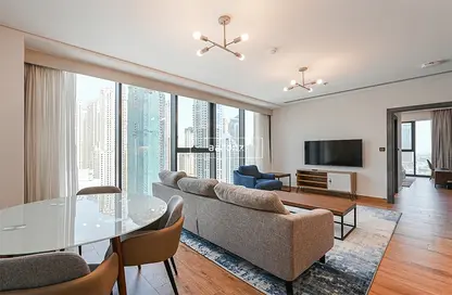 Apartment - 1 Bedroom - 2 Bathrooms for rent in Dubai Marina Moon - Dubai Marina - Dubai
