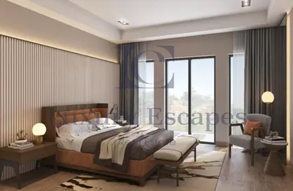 Room / Bedroom image for: Townhouse - 3 Bedrooms - 3 Bathrooms for sale in Belair Damac Hills - By Trump Estates - DAMAC Hills - Dubai, Image 1
