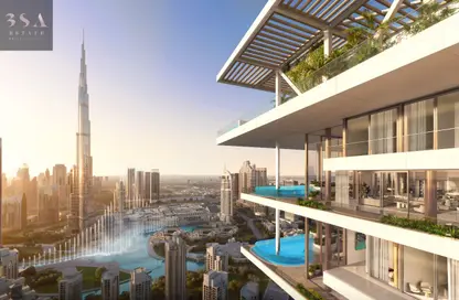 شقة - غرفة نوم - 2 حمامات للبيع في فيرمونت ريزيدنسز سولارا تاور - دبي وسط المدينة - دبي