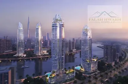 Apartment - 1 Bathroom for sale in Canal Crown 1 - Canal Crown - Business Bay - Dubai