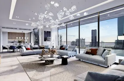 Apartment - Studio - 1 Bathroom for sale in Peninsula Four - Peninsula - Business Bay - Dubai