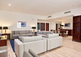 Living / Dining Room image for: Apartment - 2 bedrooms - 3 bathrooms for rent in Delta Hotels By Marriott Jumeirah Beach - Jumeirah Beach Residence - Dubai, Image 1