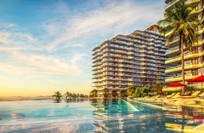 Apartment - 1 Bedroom - 1 Bathroom for sale in Rosso Bay Residence - Al Marjan Island - Ras Al Khaimah