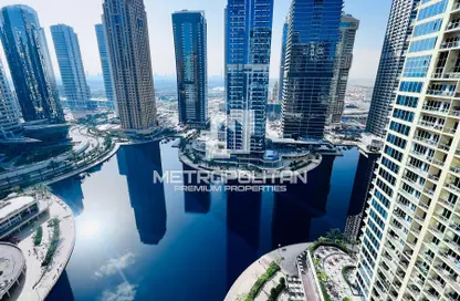 Apartment - 3 Bedrooms - 3 Bathrooms for sale in Wind Tower 2 - Lake Almas West - Jumeirah Lake Towers - Dubai
