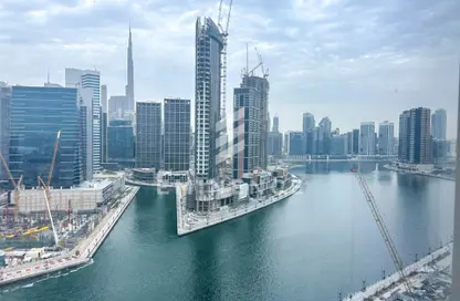 مكتب - استوديو للايجار في برج تشرشل للأعمال - أبراج تشرشل - الخليج التجاري - دبي
