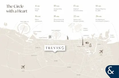 Apartment - Studio - 1 Bathroom for sale in Trevino Residences - Jumeirah Village Circle - Dubai