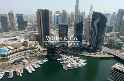 Penthouse - 5 Bedrooms - 6 Bathrooms for rent in Bay Central West - Bay Central - Dubai Marina - Dubai