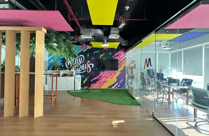 Office Space - Studio - 1 Bathroom for rent in Churchill Executive Tower - Churchill Towers - Business Bay - Dubai
