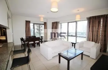 Living / Dining Room image for: Apartment - 1 Bedroom - 2 Bathrooms for rent in South Ridge 1 - South Ridge - Downtown Dubai - Dubai, Image 1