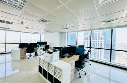 Office Space - Studio - 1 Bathroom for rent in Jumeirah Bay X2 - JLT Cluster X - Jumeirah Lake Towers - Dubai