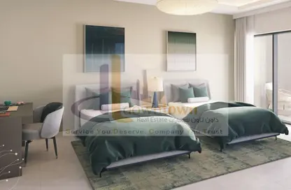 Apartment - 1 Bedroom - 2 Bathrooms for sale in Tower C1 - Ajman Pearl Towers - Ajman Downtown - Ajman
