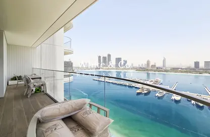 Apartment - 3 Bedrooms - 4 Bathrooms for rent in Palace Beach Residence - EMAAR Beachfront - Dubai Harbour - Dubai