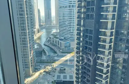 مكتب - استوديو - 1 حمام للايجار في برج بايناري - الخليج التجاري - دبي