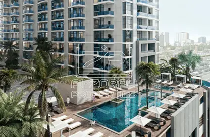 Apartment - 2 Bedrooms - 3 Bathrooms for sale in Ajman Creek Towers - Al Rashidiya 1 - Al Rashidiya - Ajman Apartment - 2 Bedrooms - 3 Bathrooms for sale in Ajman Creek Towers - Al Rashidiya 1 - Al Rashidiya - Ajman