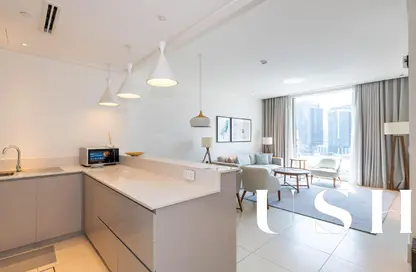 Apartment - 1 Bedroom - 2 Bathrooms for rent in Vida Residence Downtown - Downtown Dubai - Dubai