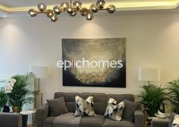 Living Room image for: Apartment - 2 bedrooms - 3 bathrooms for rent in Murjan 1 - Murjan - Jumeirah Beach Residence - Dubai, Image 1