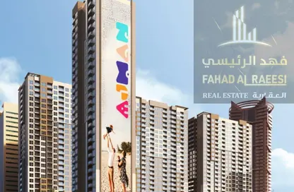 Apartment - Studio - 1 Bathroom for sale in Ajman One - Phase 2 - Ajman Downtown - Ajman Apartment - Studio - 1 Bathroom for sale in Ajman One - Phase 2 - Ajman Downtown - Ajman