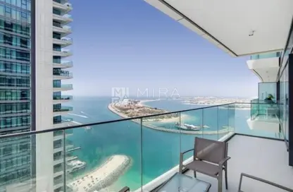 Apartment - 1 Bedroom - 1 Bathroom for sale in Seapoint - EMAAR Beachfront - Dubai Harbour - Dubai