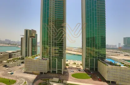 Outdoor Building image for: Apartment - 2 Bedrooms - 3 Bathrooms for rent in Burooj Views - Marina Square - Al Reem Island - Abu Dhabi, Image 1