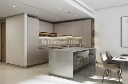 Apartment - 1 Bedroom - 1 Bathroom for sale in 350 Riverside Crescent - Sobha Hartland II - Bukadra - Dubai