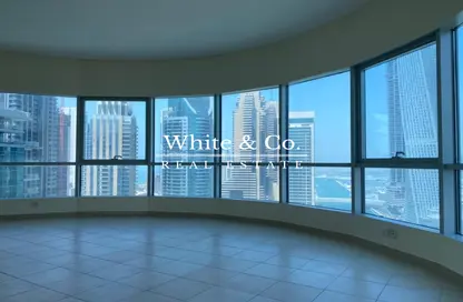 Apartment - 3 Bedrooms - 4 Bathrooms for rent in Al Habtoor Tower - Dubai Marina - Dubai
