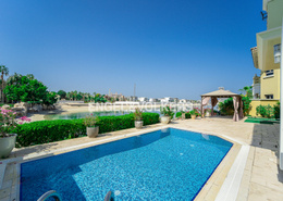 Villa - 5 bedrooms - 6 bathrooms for rent in Garden Homes Frond F - Garden Homes - Palm Jumeirah - Dubai