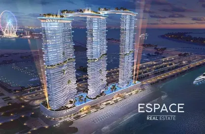 شقة - غرفة نوم - 1 حمام للبيع في بناية بي - داماك باي - دبي هاربور - دبي