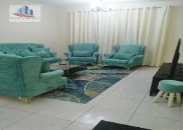 Living Room image for: Apartment - 1 bedroom - 2 bathrooms for rent in Al Khan - Sharjah, Image 1