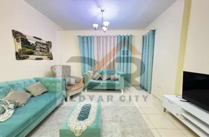 Apartment - 1 Bedroom - 2 Bathrooms for rent in Orient Tower 1 - Orient Towers - Al Bustan - Ajman