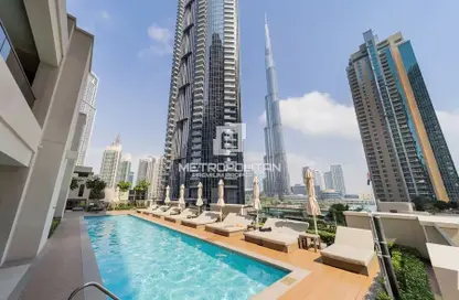 Apartment - 1 Bedroom - 1 Bathroom for rent in Act Towers - Opera District - Downtown Dubai - Dubai