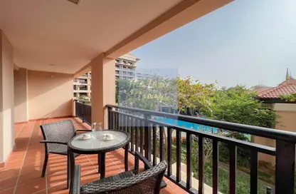 Balcony image for: Apartment - 2 Bedrooms - 3 Bathrooms for rent in Royal Amwaj Residence South - The Royal Amwaj - Palm Jumeirah - Dubai, Image 1
