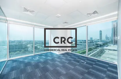 Office Space - Studio - 1 Bathroom for rent in Single Business Tower - Sheikh Zayed Road - Dubai