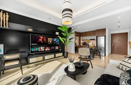 Apartment - 1 Bedroom - 1 Bathroom for rent in Palace Beach Residence Tower 2 - Palace Beach Residence - EMAAR Beachfront - Dubai Harbour - Dubai