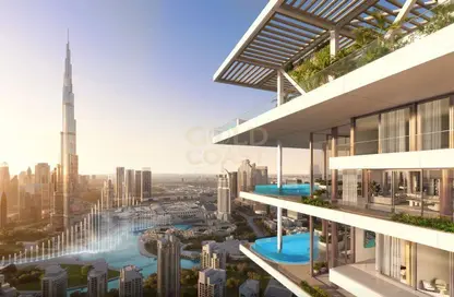 شقة - غرفة نوم - 2 حمامات للبيع في فيرمونت ريزيدنسز سولارا تاور - دبي وسط المدينة - دبي