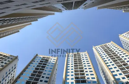 Apartment - 2 Bedrooms - 3 Bathrooms for sale in Tower B1 - Ajman Pearl Towers - Ajman Downtown - Ajman