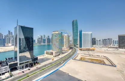 شقة - 2 غرف نوم - 3 حمامات للايجار في برج النخبة - الخليج التجاري - دبي