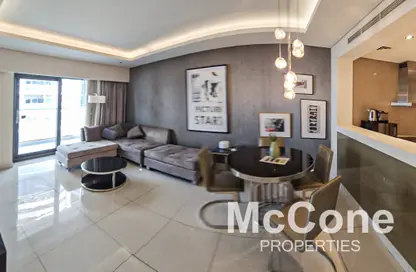شقة - غرفة نوم - 2 حمامات للايجار في تاور B - داماك تاورز من باراماونت - الخليج التجاري - دبي