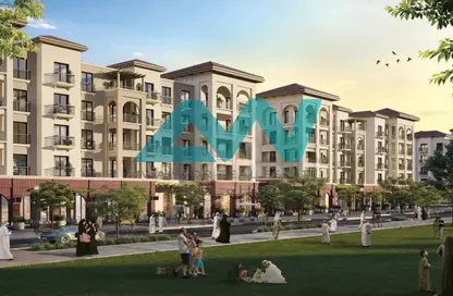 Apartment - 1 Bedroom - 2 Bathrooms for sale in Bloom Living - Zayed City (Khalifa City C) - Khalifa City - Abu Dhabi