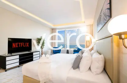 Apartment - Studio - 1 Bathroom for rent in The Palm Tower - Palm Jumeirah - Dubai