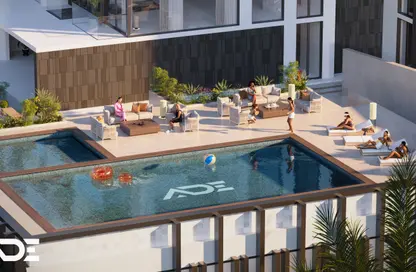 Apartment - 1 Bedroom - 2 Bathrooms for sale in Greygate Residences by Ade - Jumeirah Village Circle - Dubai