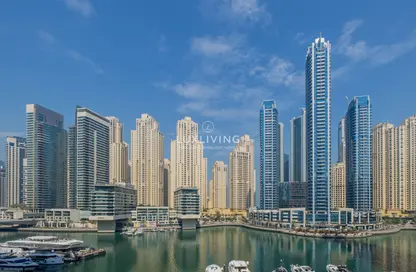 Apartment - Studio - 1 Bathroom for rent in Studio One - Dubai Marina - Dubai