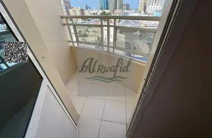 شقة - 2 غرف نوم - 2 حمامات للايجار في برج النعيمية 1 - أبراج النعيمية - النعيمية - عجمان