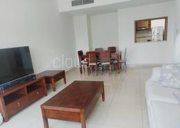 Living / Dining Room image for: Apartment - 1 bedroom - 2 bathrooms for rent in Saba Tower 2 - Saba Towers - Jumeirah Lake Towers - Dubai, Image 1