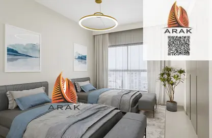 Apartment - 2 Bedrooms - 3 Bathrooms for sale in Oasis Tower - Al Rashidiya 1 - Al Rashidiya - Ajman